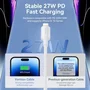 Vention Cable USB 2.0 Tipo-C a Lightning Macho, 27W, 480Mbps, 2m, Rosa